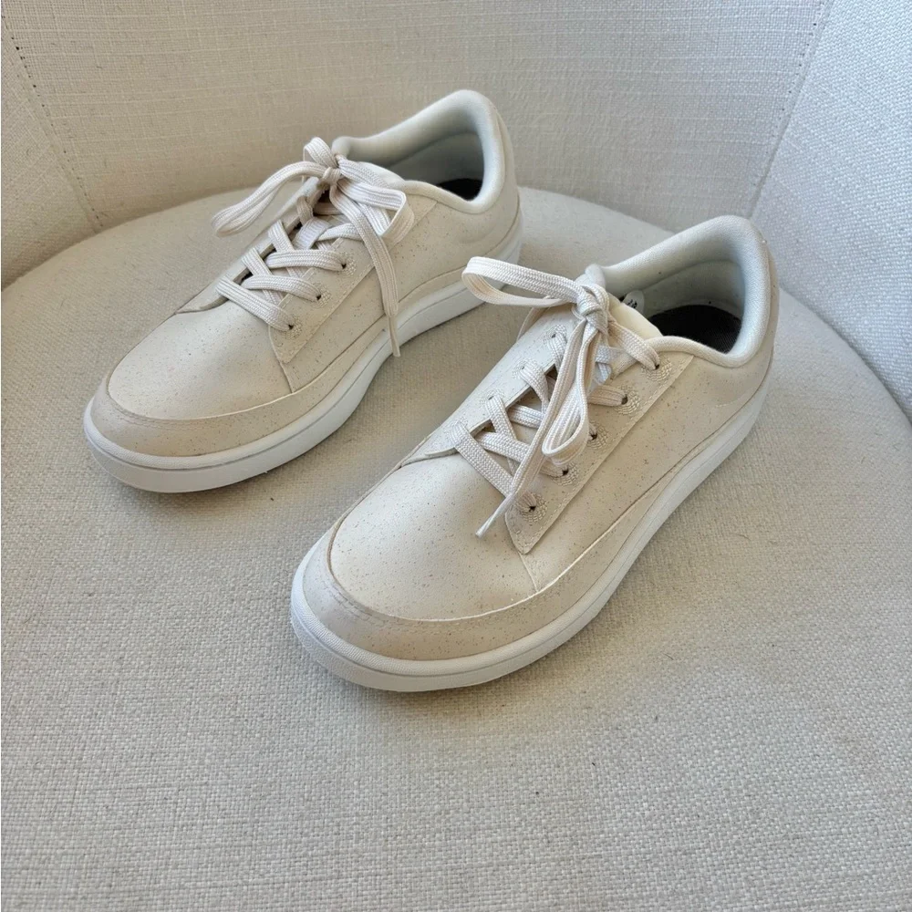 ALLBIRDS Plant Pacer PP Sneakers Natural White Blizzard Size 6 Eco-Friendly